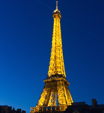 Tour Eiffel de nuit